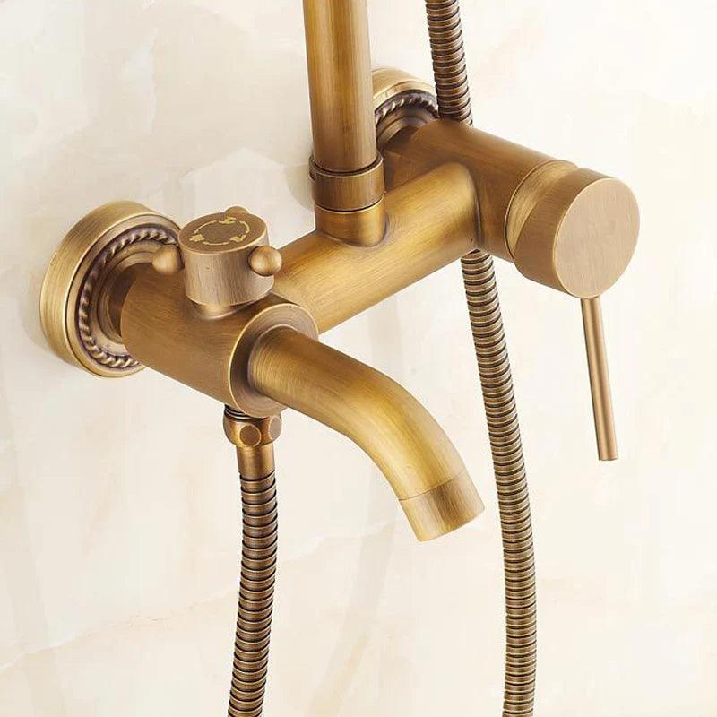 Rainfall Antique Shower System