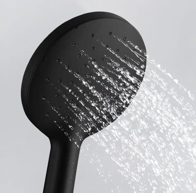 Shower Head Black Water Saving