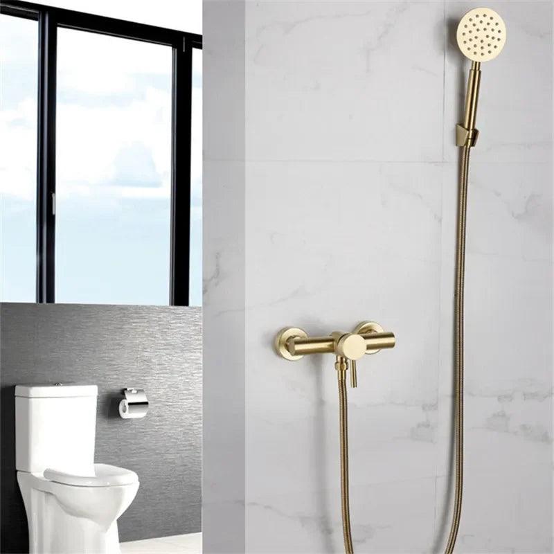 Gold Bathroom Shower System