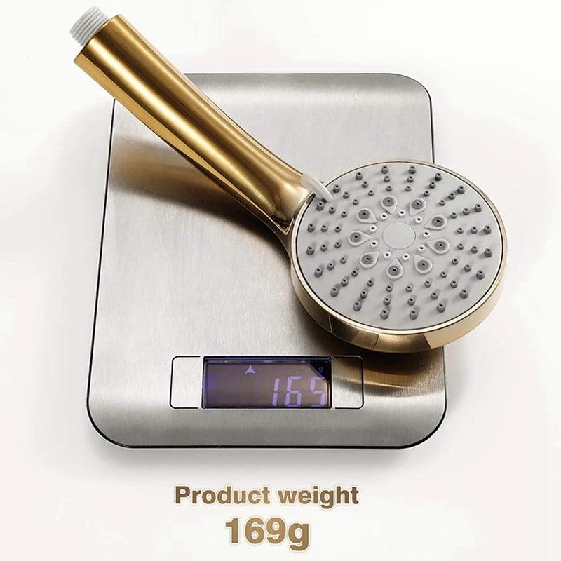 Shower Head Gold Handheld