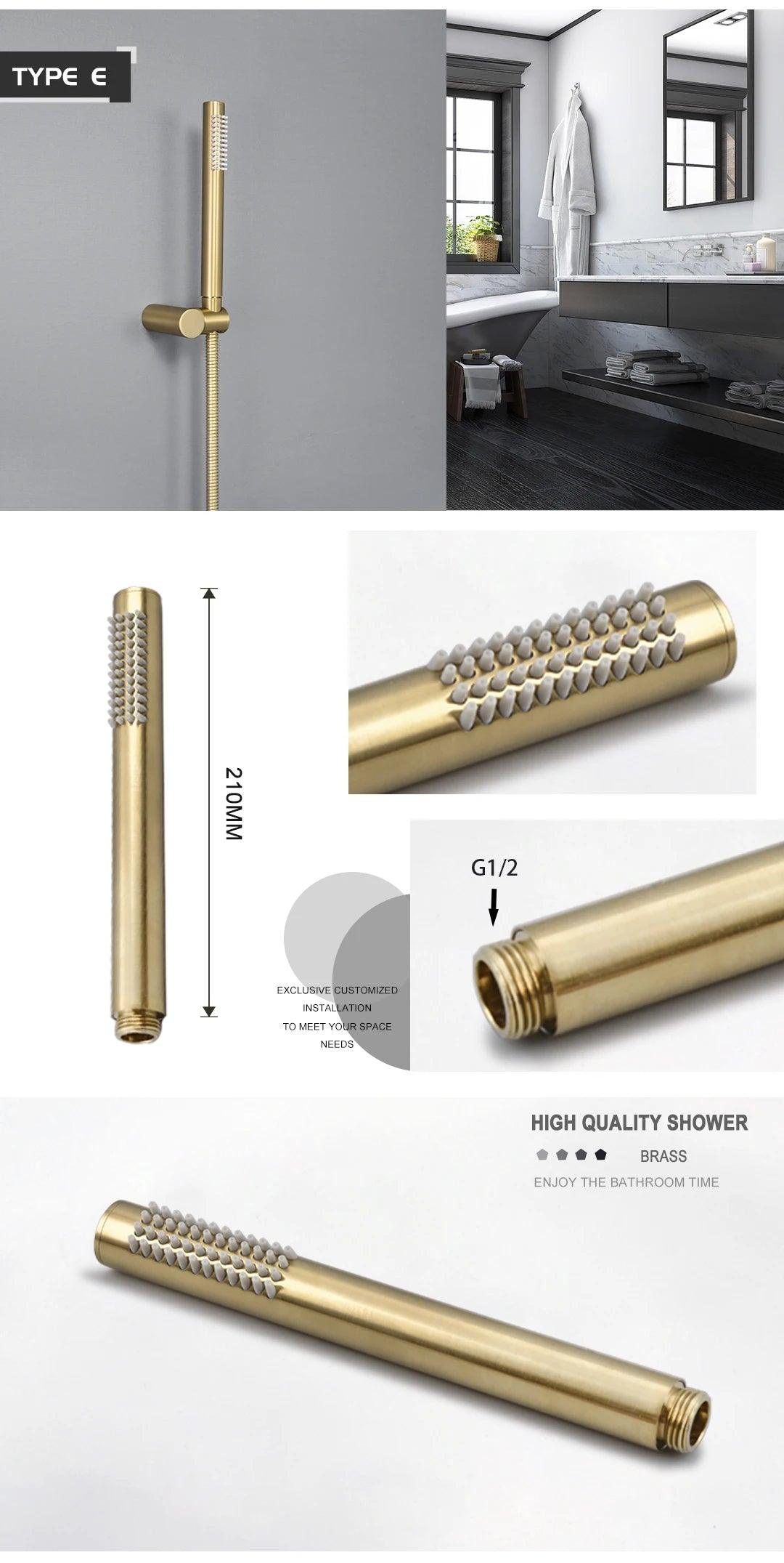 Shower Head Gold