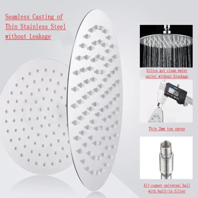 Shower Head Round&Square