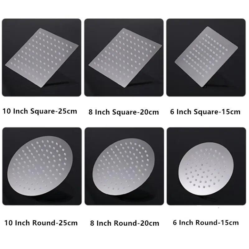 Shower Head Round&Square