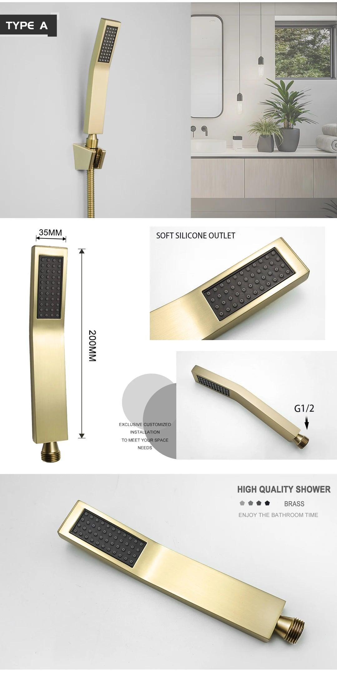 Shower Head Gold