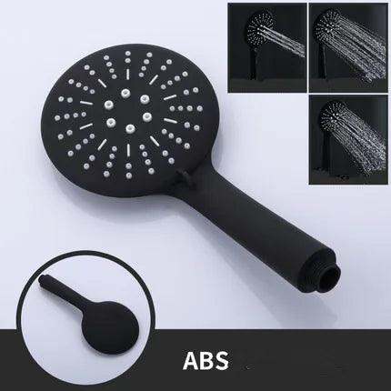 Shower Head Black Water Saving