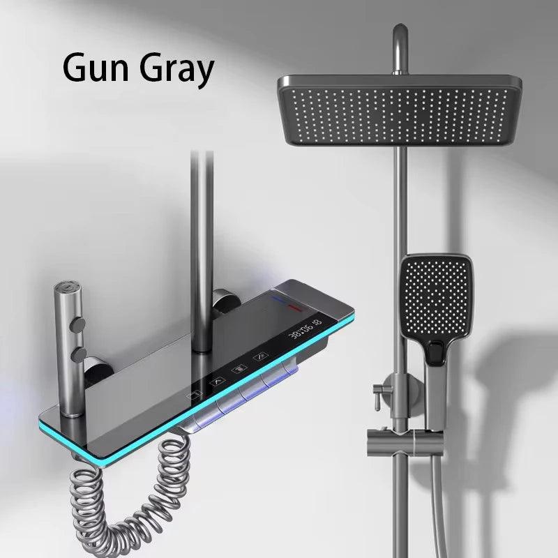 Gray Shower Set