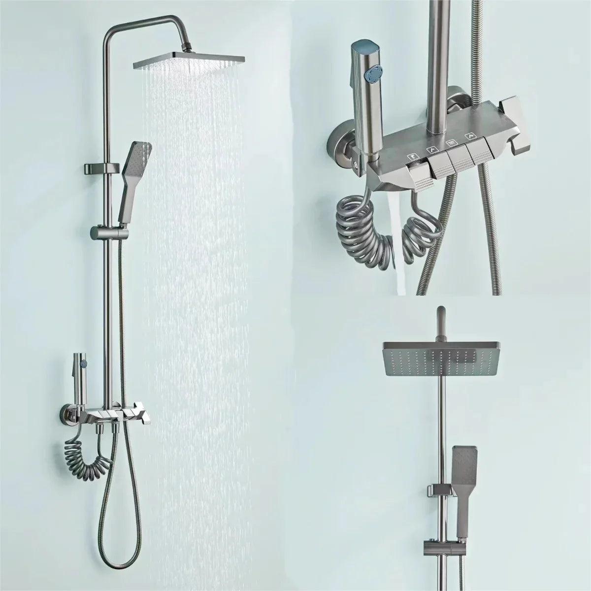 Space Aluminum Shower System